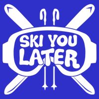 Skiing Winter Sports Meaningful Gift Skier Ski Mountains Skiing Cute Gift Women's V-Neck T-Shirt