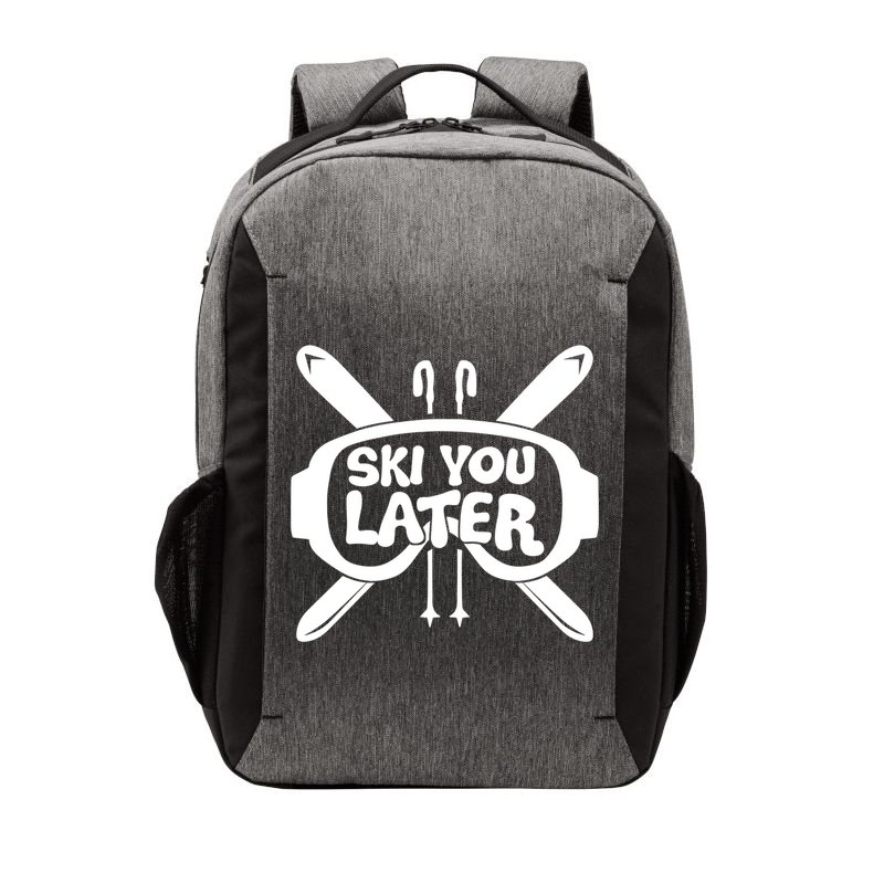Skiing Winter Sports Meaningful Gift Skier Ski Mountains Skiing Cute Gift Vector Backpack