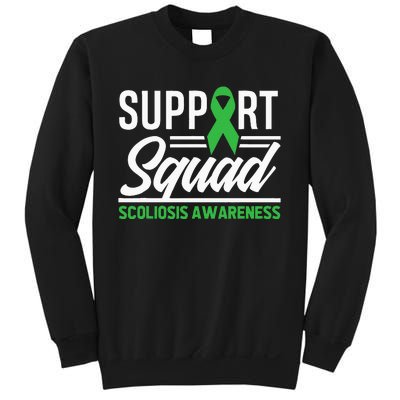 Scoliosis Warrior Support Squad Scoliosis Awareness Sweatshirt