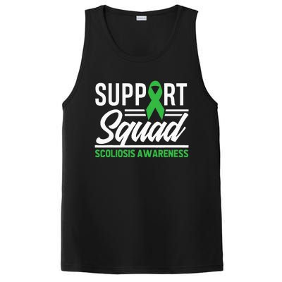 Scoliosis Warrior Support Squad Scoliosis Awareness PosiCharge Competitor Tank