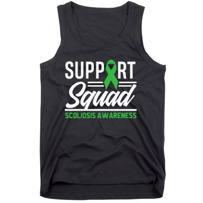 Scoliosis Warrior Support Squad Scoliosis Awareness Tank Top