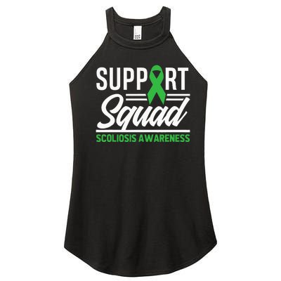 Scoliosis Warrior Support Squad Scoliosis Awareness Women’s Perfect Tri Rocker Tank