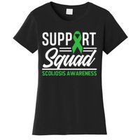 Scoliosis Warrior Support Squad Scoliosis Awareness Women's T-Shirt