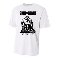 Sue Wearing Skin Of Night Club Lust Performance Sprint T-Shirt