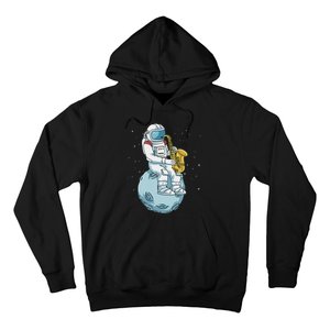 Saxophone Women Saxophonist Gifts Jazz Music Hoodie