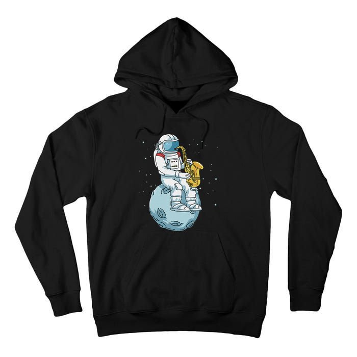 Saxophone Women Saxophonist Gifts Jazz Music Tall Hoodie