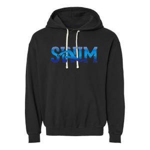 Swimmer Water Sport Swimming funny swim Garment-Dyed Fleece Hoodie