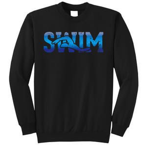 Swimmer Water Sport Swimming funny swim Sweatshirt