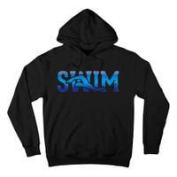 Swimmer Water Sport Swimming funny swim Tall Hoodie