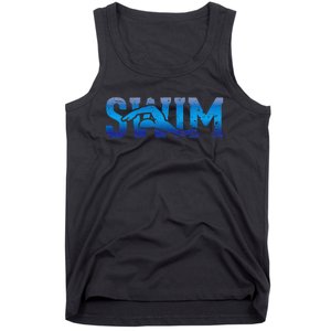 Swimmer Water Sport Swimming funny swim Tank Top