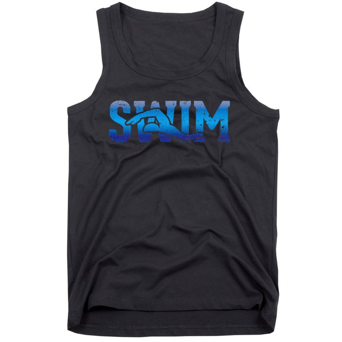 Swimmer Water Sport Swimming funny swim Tank Top