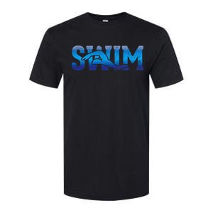 Swimmer Water Sport Swimming funny swim Softstyle CVC T-Shirt