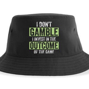 Sports Wagering Sports Bet Gambling Bettor Sports Betting Sustainable Bucket Hat