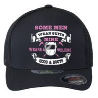 Some Wear Suits Mine Wear Welding Hoods Welder Flexfit Unipanel Trucker Cap