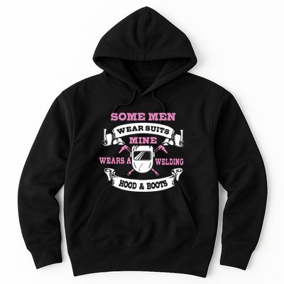 Some Wear Suits Mine Wear Welding Hoods Welder Hoodie