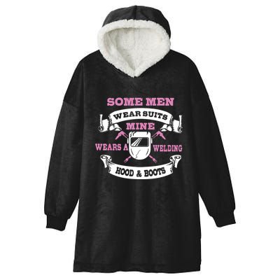 Some Wear Suits Mine Wear Welding Hoods Welder Hooded Wearable Blanket