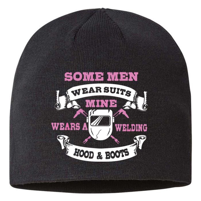 Some Wear Suits Mine Wear Welding Hoods Welder Sustainable Beanie