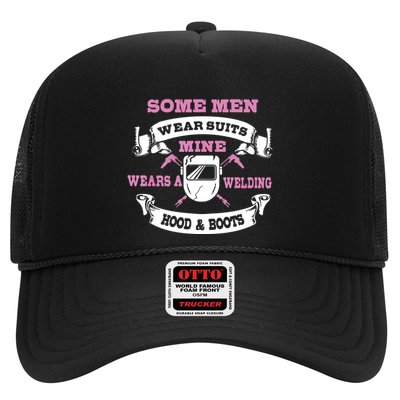 Some Wear Suits Mine Wear Welding Hoods Welder Trucker Hat