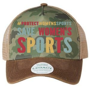 Save Woman Sports Legacy Tie Dye Trucker Hat