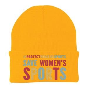 Save Woman Sports Knit Cap Winter Beanie