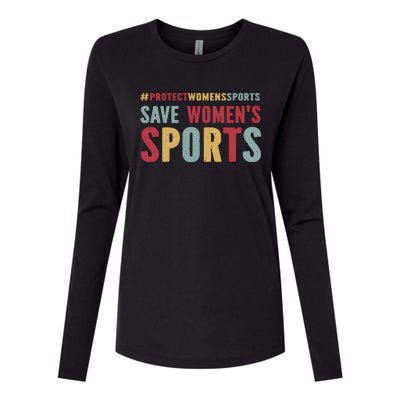 Save Woman Sports Womens Cotton Relaxed Long Sleeve T-Shirt