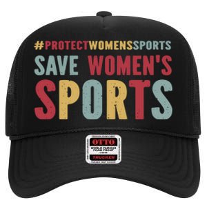 Save Woman Sports High Crown Mesh Back Trucker Hat