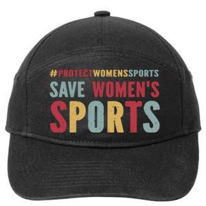 Save Woman Sports 7-Panel Snapback Hat