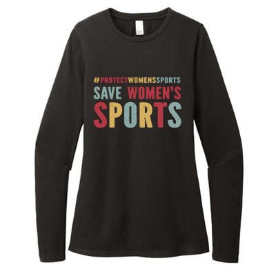 Save Woman Sports Womens CVC Long Sleeve Shirt