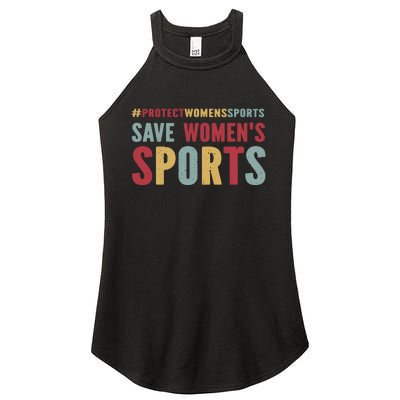 Save Woman Sports Women's Perfect Tri Rocker Tank