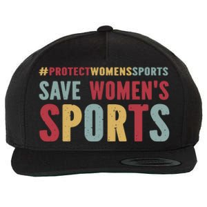 Save Woman Sports Wool Snapback Cap