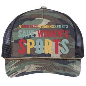 Save Woman Sports Retro Rope Trucker Hat Cap