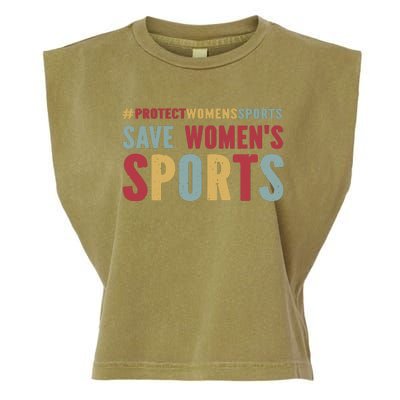 Save Woman Sports Garment-Dyed Women's Muscle Tee