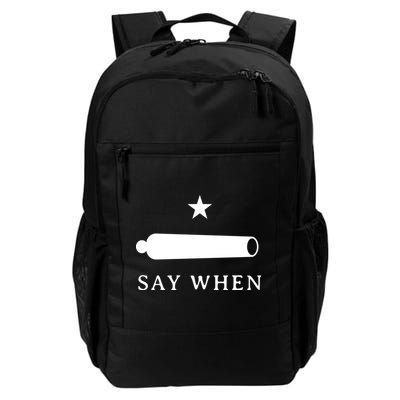 Say When Backpack