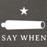 Say When Cotton Canvas Backpack