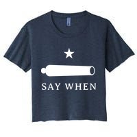 Say When Crop Top