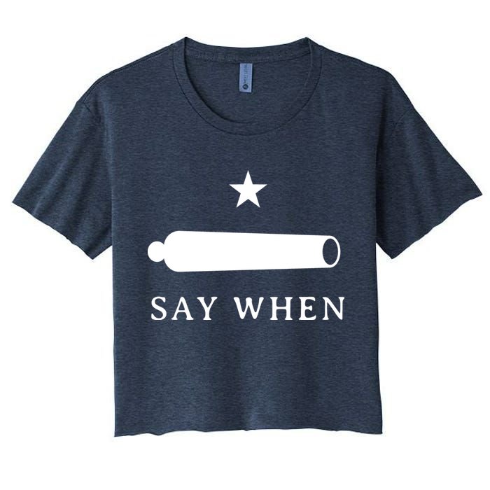 Say When Crop Top