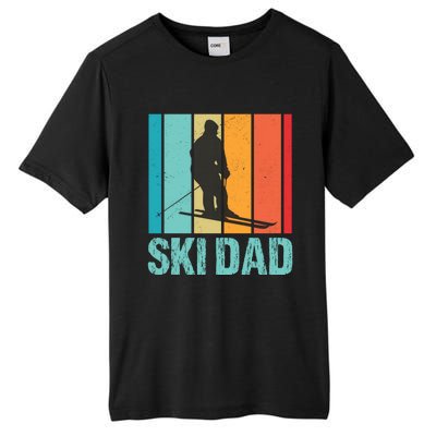 Ski Winter Skiing Ski Dad Gift Tall Fusion ChromaSoft Performance T-Shirt