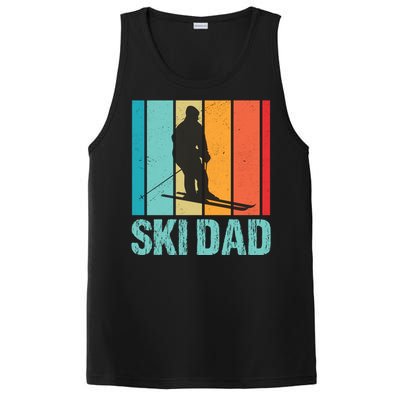 Ski Winter Skiing Ski Dad Gift PosiCharge Competitor Tank