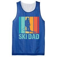 Ski Winter Skiing Ski Dad Gift Mesh Reversible Basketball Jersey Tank