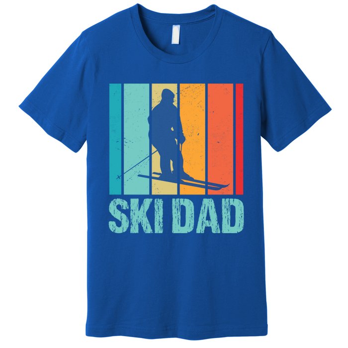 Ski Winter Skiing Ski Dad Gift Premium T-Shirt