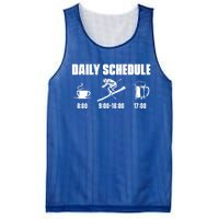 Skiing Winter Sports Gift Daily Schedule Ski Mountains Skiing Gift Mesh Reversible Basketball Jersey Tank