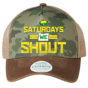 Saturdays We Shout For Oregon Legacy Tie Dye Trucker Hat