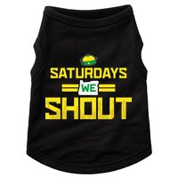 Saturdays We Shout For Oregon Doggie Tank