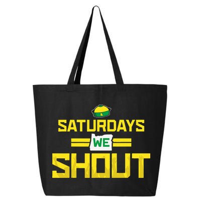 Saturdays We Shout For Oregon 25L Jumbo Tote