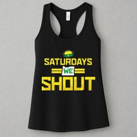 Saturdays We Shout For Oregon Womens Tank Top