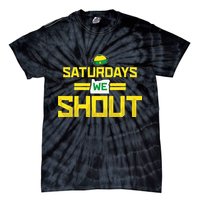 Saturdays We Shout For Oregon Tie-Dye T-Shirt