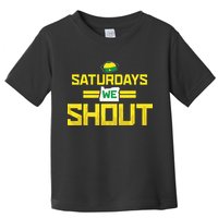 Saturdays We Shout For Oregon Toddler T-Shirt