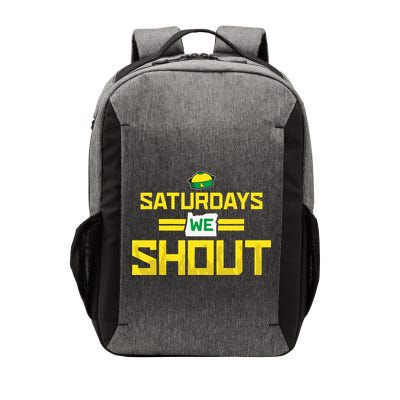 Saturdays We Shout For Oregon Vector Backpack