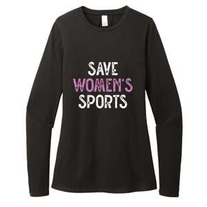 Save Womens Sports Support Riley Gaines Womens CVC Long Sleeve Shirt