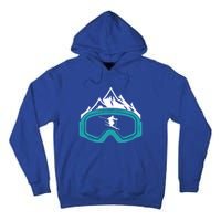 Skiing Winter Sports Cute Gift Skier Ski Mountains Skiing Gift Tall Hoodie